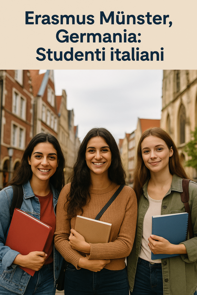 Erasmus Münster, Germania: Studenti italiani Erasmus Münster, Germania: Studenti italiani
