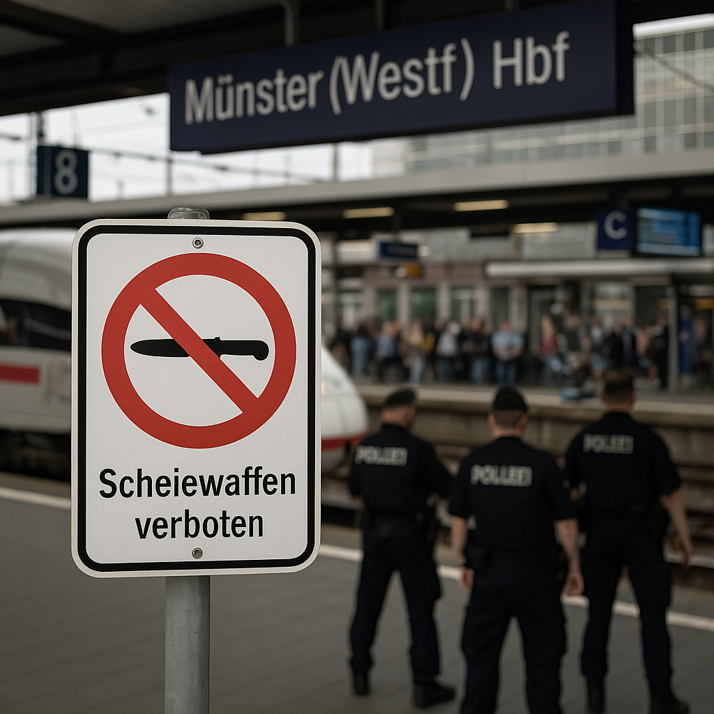Waffen Alkoholverbot Hauptbahnhof Münster Waffen Alkoholverbot Hauptbahnhof Münster